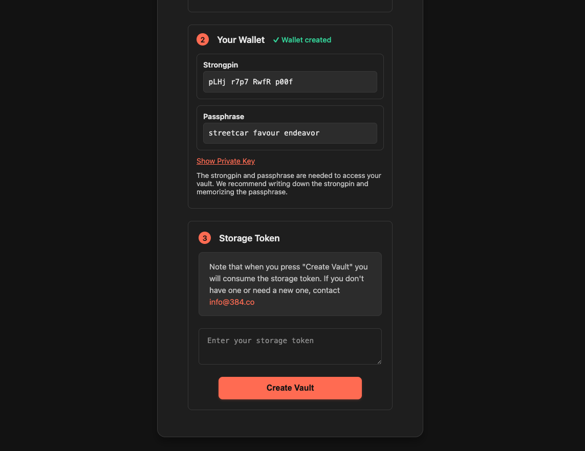 os384 Loader Interface - Progressive disclosure in action